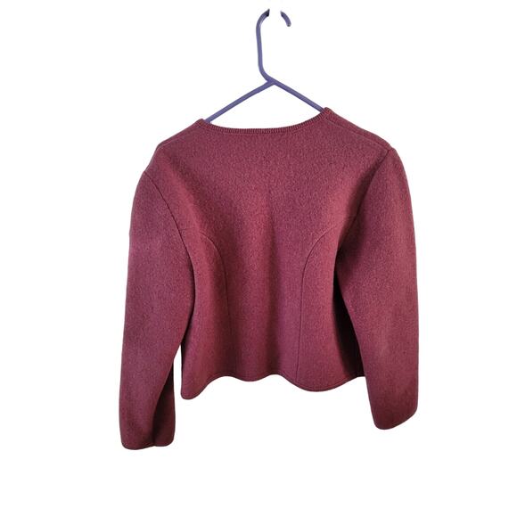 Vintage Boos Wool Sweater Cardigan Made in Austria Absolutely Perfect Condition - Picture 2 of 14